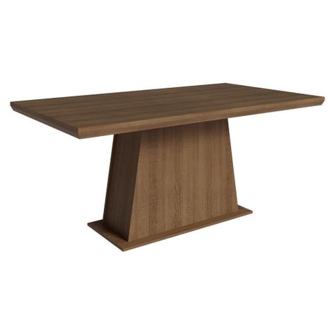 Mesa de Jantar 5364 6 Lugares Retangular MDF 160cm Marrom Madesa