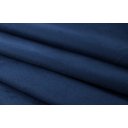 Ver imagem 5 de Cabeceira Casal Curva Luxo Estofada 140x60 - Suede Azul Marinho - Tachas Fume