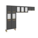 Ver imagem 3 de Cozinha de Aço Completa 3 Peças Grafite Bella Bertolini