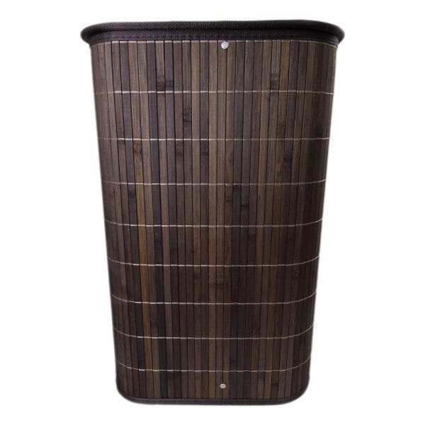Cesto de bambu com tampa desmontável 40x30x50cm BTC - 2