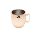 Ver imagem 1 de Caneca inox cobre Moscow Mule Martelada 680ml 13,5x10cm Lyor