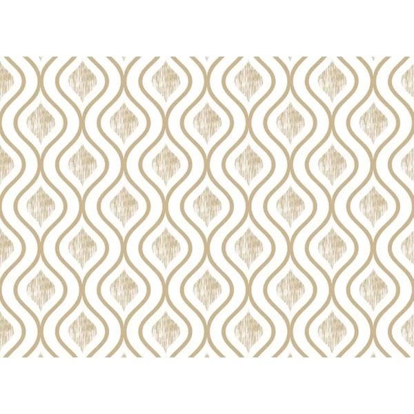 Contact Decorado 45CMX10M Arabesco Savoy Bronze - 1