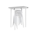 Ver imagem 3 de Conjunto de Mesa Dobrável com 4 Banquetas Expert