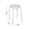 Conjunto de Mesa Dobrável com 4 Banquetas Expert  - 4