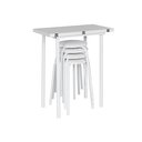 Ver imagem 3 de Conjunto de Mesa Dobrável com 4 Banquetas Expert
