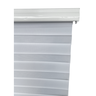 Persiana Rolo Double Vision Branca Zebra C/ Bandô 120 (l) X 160 (a) Cm Cortina Rainbow 1,20 X 1,60 - 3