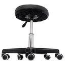 Ver imagem 4 de Kit 2 Cadeiras de Escritório sem Encosto Mocho - Preto