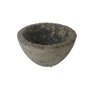 Kit 2 Vasos De Cimento Artesanal Leve Rústico Modelo Bacia Tigela Bowl Manchado Preto e Branco - 2