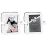 Porta-retrato Quadro Para Decorar Família Quebra-Cabeça Presente Criativo Branco - 1
