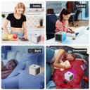 Ver imagem 2 de Mini Ar Condicionado Climatizador Humidificador Portátil Arctic Air Cooler 3 Velocidades