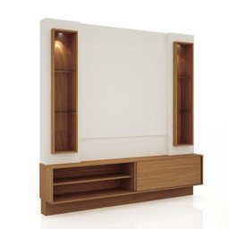 Estante Home para TV até 42 Polegadas 1 Porta LED TB128L Dalla Costa Branco - 2 Estante Home para TV até 42 Polegadas 1 Porta LED TB128L Dalla Costa Branco - 2