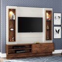 Ver imagem 1 de Estante Home para TV até 42 Polegadas 1 Porta LED TB128L Dalla Costa Branco