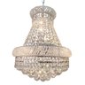 Lustre Imperial Cristal Para Sala Jantar Ou Escada 45 Cm Cor: Cromado - 1