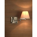 Ver imagem 2 de Kit 2 Arandelas Articulada F006 com Interruptor com Cupula para Cabeceira Cama Hotel