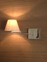 Ver imagem 1 de Kit 2 Arandelas Articulada F006 com Interruptor com Cupula para Cabeceira Cama Hotel
