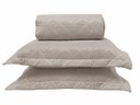 Ver imagem 1 de Kit Colcha Madison Casal 220x240cm 100% Poliéster - Rozac - Bege