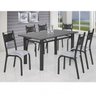 Conjunto de Mesa com 6 Cadeiras Poeme Clássica Ciplafe - 2