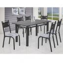 Ver imagem 1 de Conjunto de Mesa com 6 Cadeiras Poeme Clássica Ciplafe