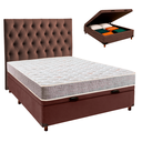 Ver imagem 1 de Kit Cama Box Bau + Cabeceira + Colchão Casal D23 - D23 - Inducol