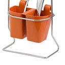 Ver imagem 2 de Porta Talheres para Servir na Mesa Bancada Garfo e Faca Cozi