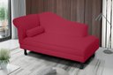 Ver imagem 2 de Recamier Divã Dubai 185 Cm Braço Direito Vermelho
