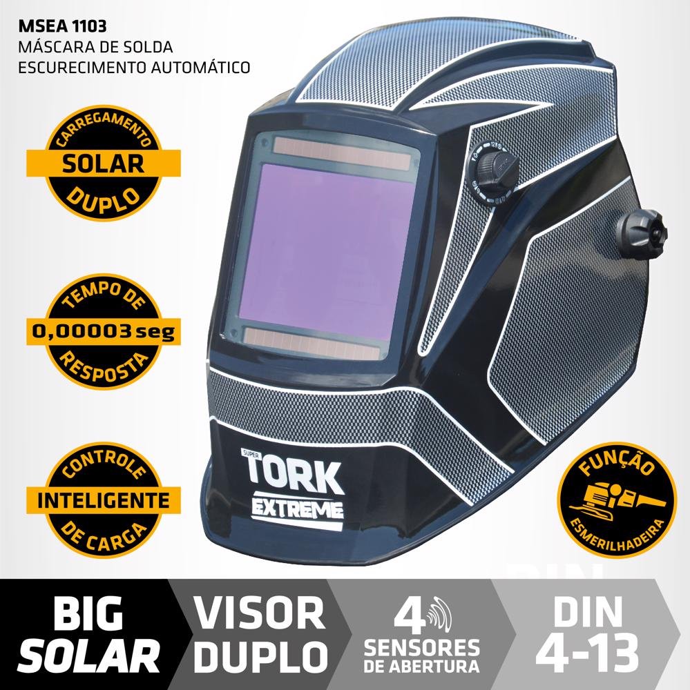 Máscara de Solda Escurecimento Automático 9-13 Msea1103 8k Super Tork - 9