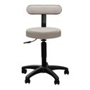 Ver imagem 7 de Maca Estética para Extensão de Cílios Charme + Mocho Tapeçado Veludo Bege