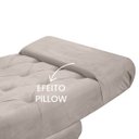 Ver imagem 6 de Maca Estética para Extensão de Cílios Charme + Mocho Tapeçado Veludo Bege