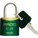 Ver imagem 1 de Cadeado Colorido Verde SM E-25MM BL.C/01 Pado