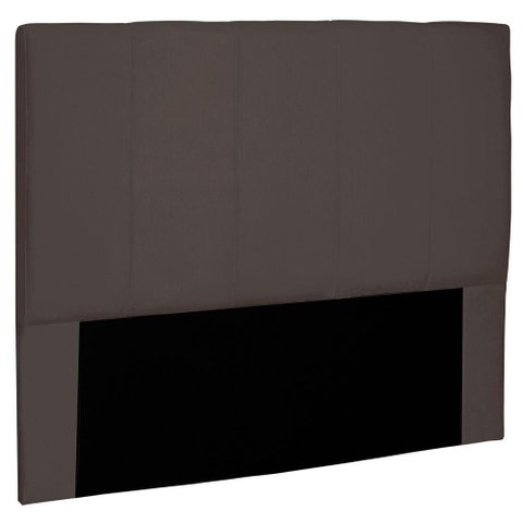 Cabeceira Decorativa Queen Size 1,60m Erza Suede Café