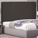 Ver imagem 2 de Cabeceira Decorativa Queen Size 1,60m Erza Suede Café