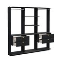 Ver imagem 3 de Closet 4 Gavetas Alasca Preto Touch Carraro