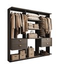Ver imagem 2 de Closet 4 Gavetas Alasca Preto Touch Carraro