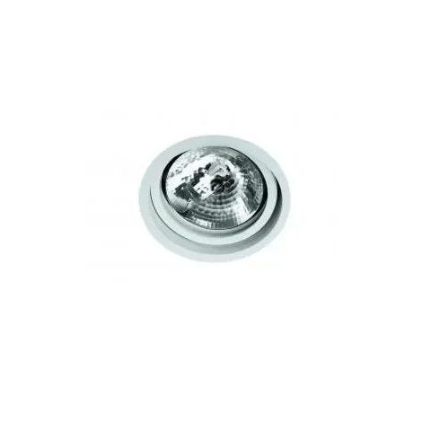 Embutido Basculante 360º Alumínio recuado AR 111 12W LED 12W - Branco Frio