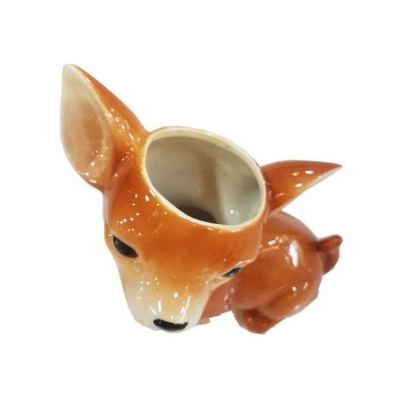 Vaso de flor decorativo cachorro chihuahua - 5