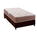 Ver imagem 1 de Conjunto Box Solteiro: Colchão Espuma Herval Compact Ag 65 / Durabilli Bordado Double Side + Base
