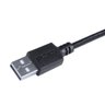 Cabo para Celular Smartphone Micro Usb para Usb a 2.0 2 Metros Preto - Pmuap-2 - 2