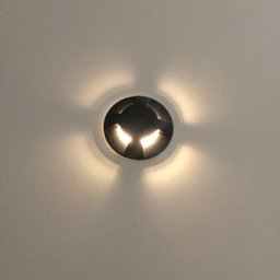 Kit 7 Embutido Spot para Piso Preto LED 4 Fachos Externo Acl73 - 3