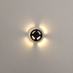 Kit 7 Embutido Spot para Piso Preto LED 4 Fachos Externo Acl73 - 5