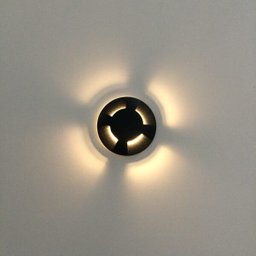 5 Embutido para Piso Preto 4 Fachos 3000k Deck Escada Acl73 - 4