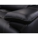 Ver imagem 7 de Sofá Retrátil e Reclinável de Couro Filipinas - 2,20M - Preto