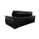 Ver imagem 6 de Sofá Retrátil e Reclinável de Couro Filipinas - 2,20M - Preto