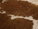 Ver imagem 6 de Tapete de Couro Pele Clássico Marrom e Branco