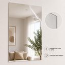Ver imagem 2 de Espelho Decorativo Espelho Adesivo Retangular Adesivo para Quarto Espelhado Yeet 4 Unidades