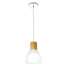 Pendente para 1 Lâmpada Cúpula Vidro Liso Anello Startec - 1 Pendente para 1 Lâmpada Cúpula Vidro Liso Anello Startec - 1
