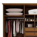 Ver imagem 6 de Guarda-Roupa Casal 6 Portas 6 Gavetas Treviso Bianchi Móveis