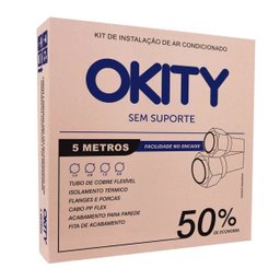 KIT DE INSTALAÇÃO 5 METROS 7000 - 9000 Btus - 1