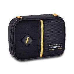 Mochila com Estojo Free Fire Bolsa Casual Masculina Preta - 4