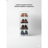 Caixa Organizadora para Tênis e Sapatos | Empilhável, Transparente e com Proteção - 2