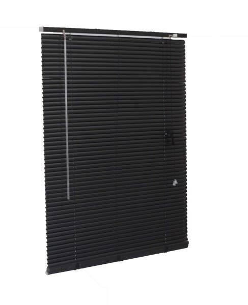 Persiana Horizontal Cortina Pvc Preta 120 (L) X 220 (A) cm - 4